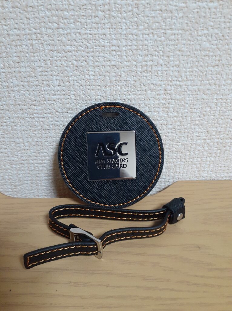 APA Stayers Club オリジナル荷物タグの写真