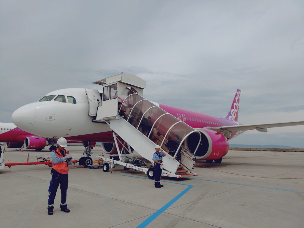 Peachへ搭乗する際の写真