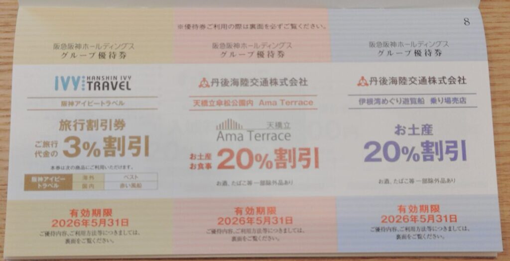 グループ優待券①