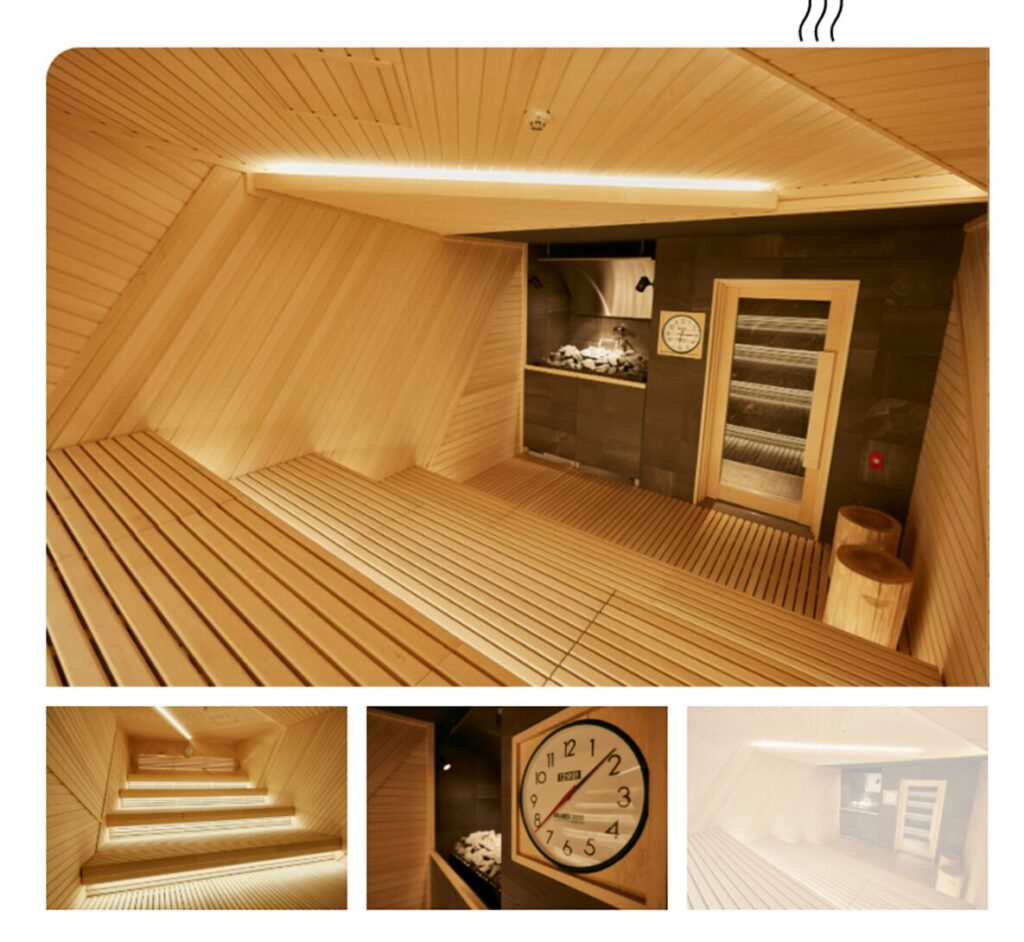 サウナ室写真