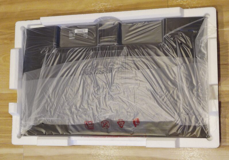 開封後　ディスプレイ写真