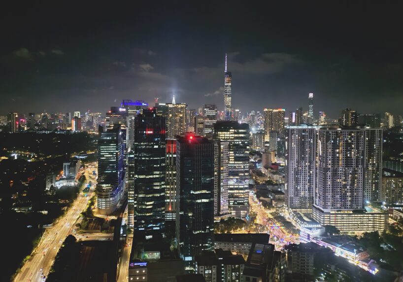 クアラルンプールの夜景
