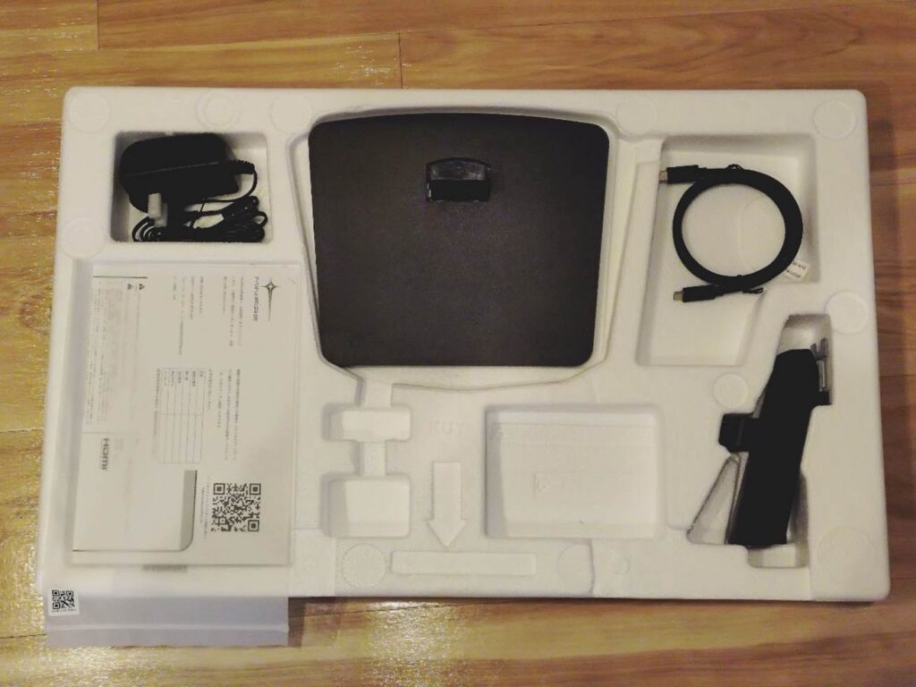 開封後 同梱物写真