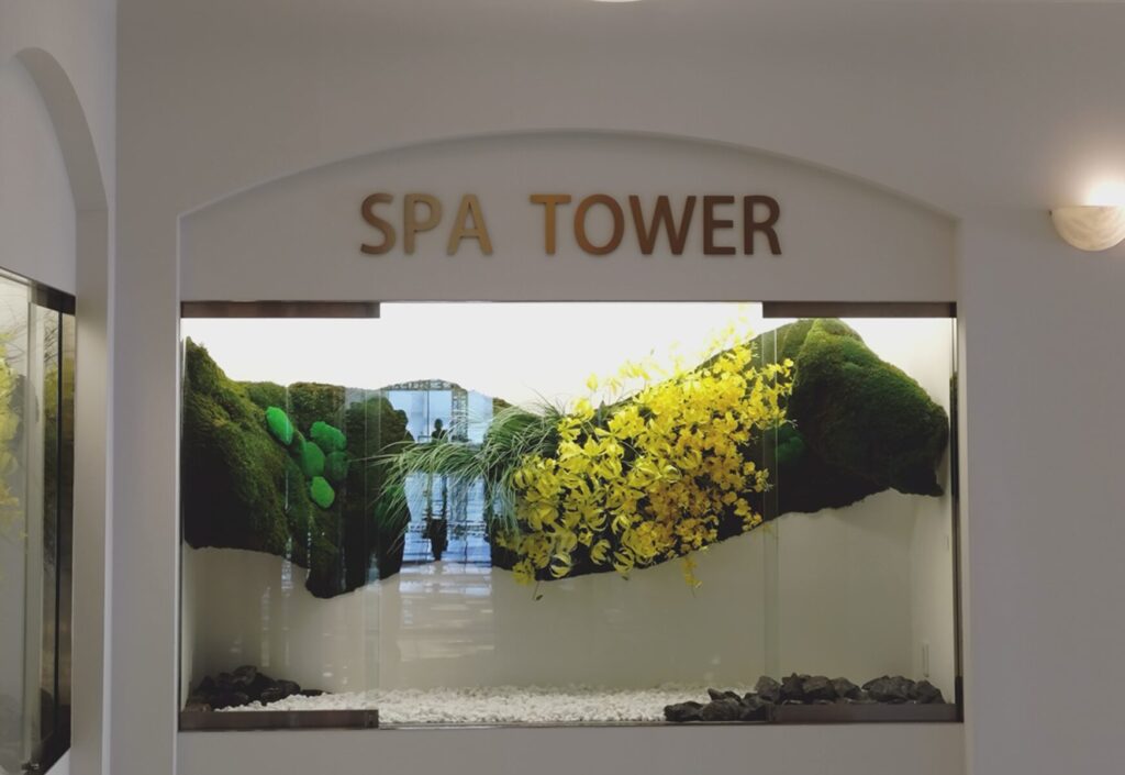 SPAタワーの入口
