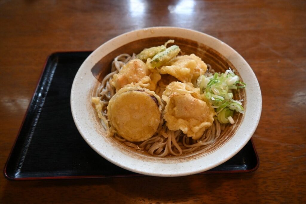 とり天おろしそば