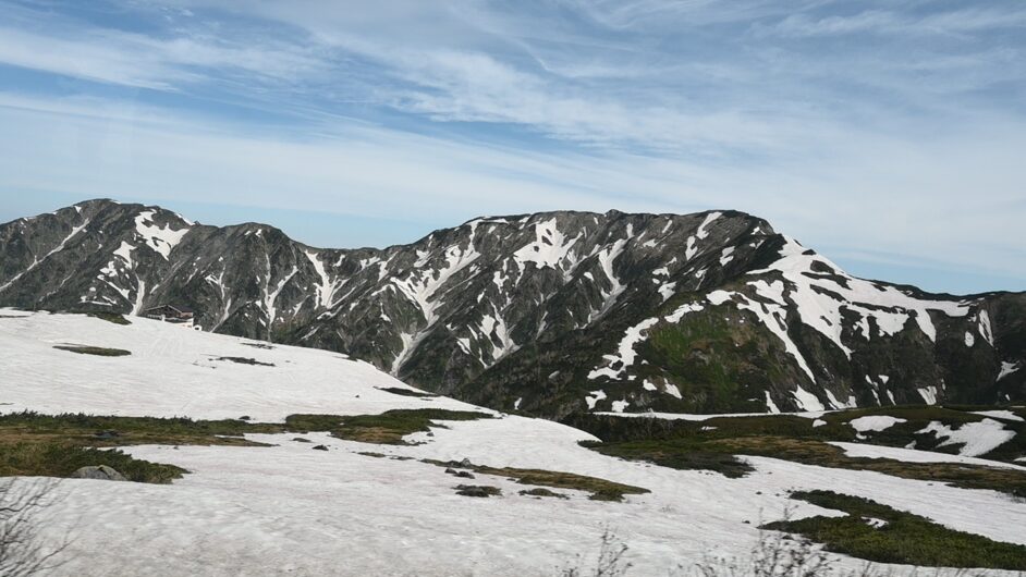 立山連峰の写真