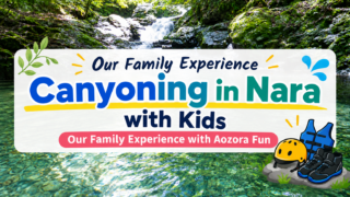 Canyoning in Nara with Kids: Our Family Experience with Aozora Fun
