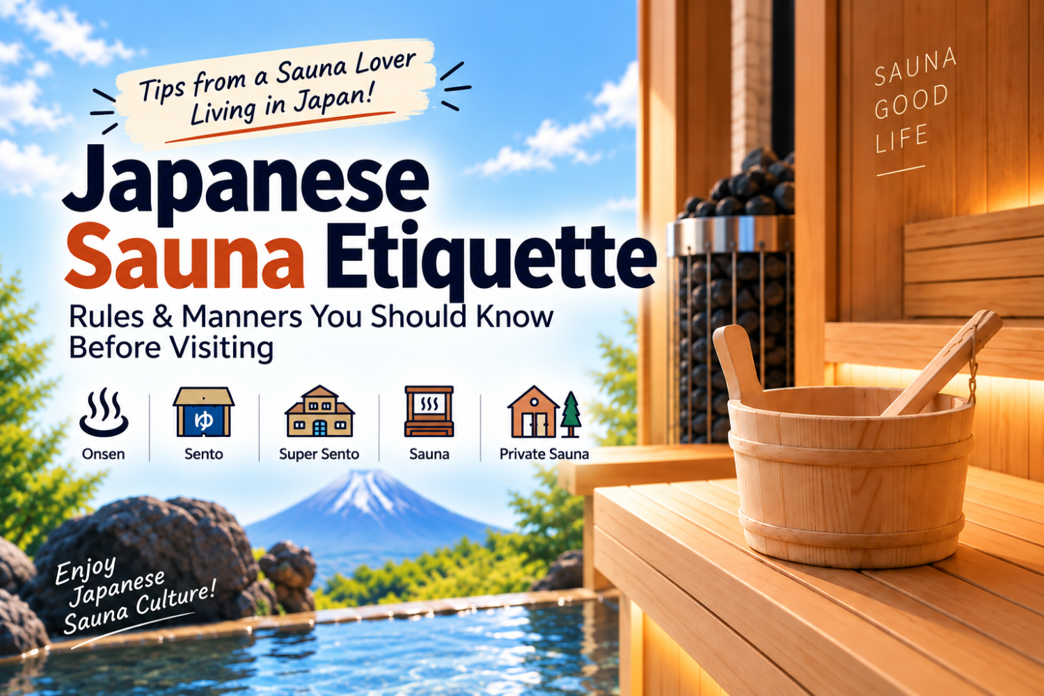 Japanese Sauna Etiquette: Rules & Manners You Should Know Before Visiting