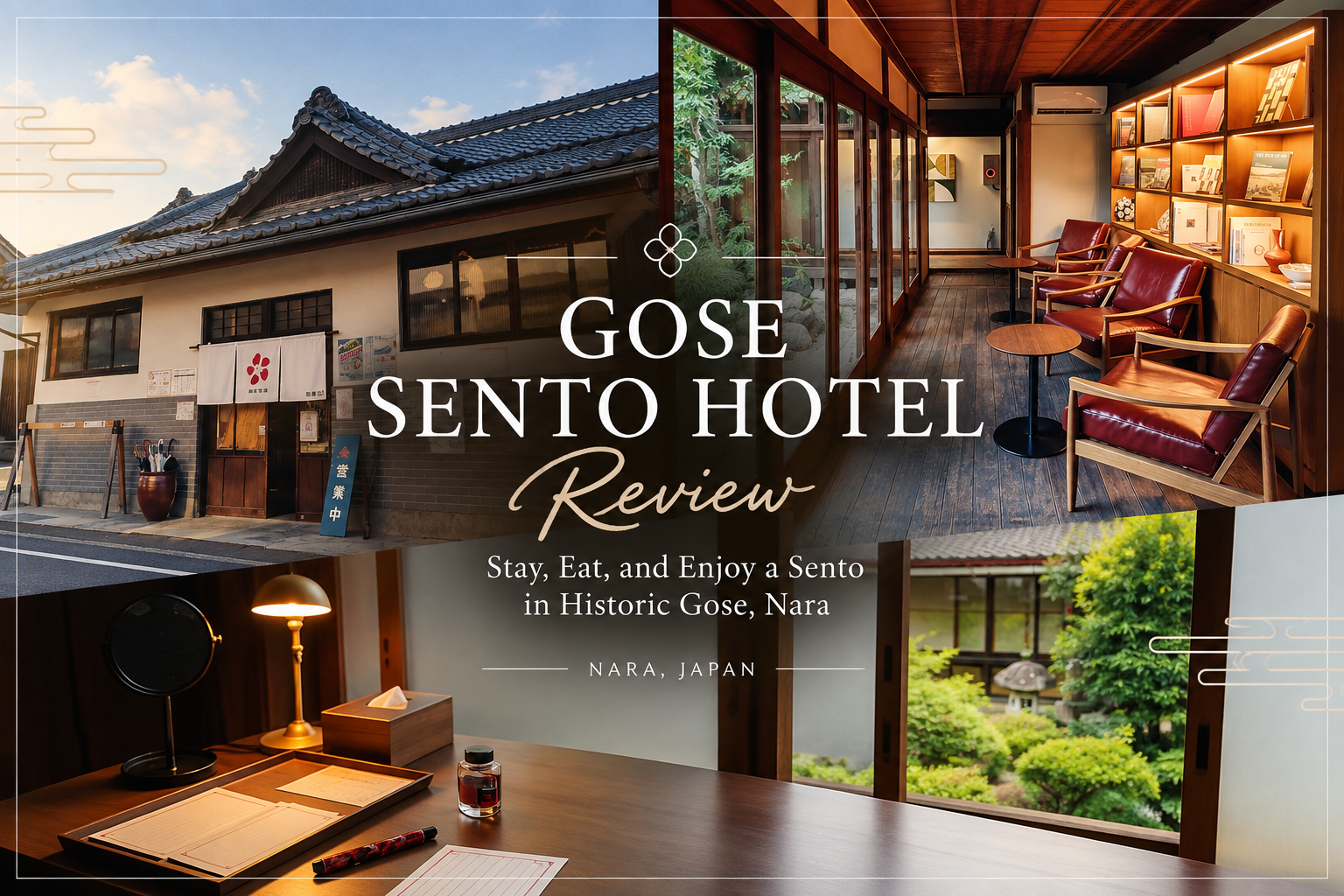 GOSE SENTO HOTEL Review: Stay, Eat, and Enjoy a Sento in Historic Gose, Nara