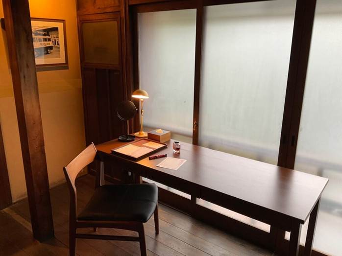beautiful little writing area