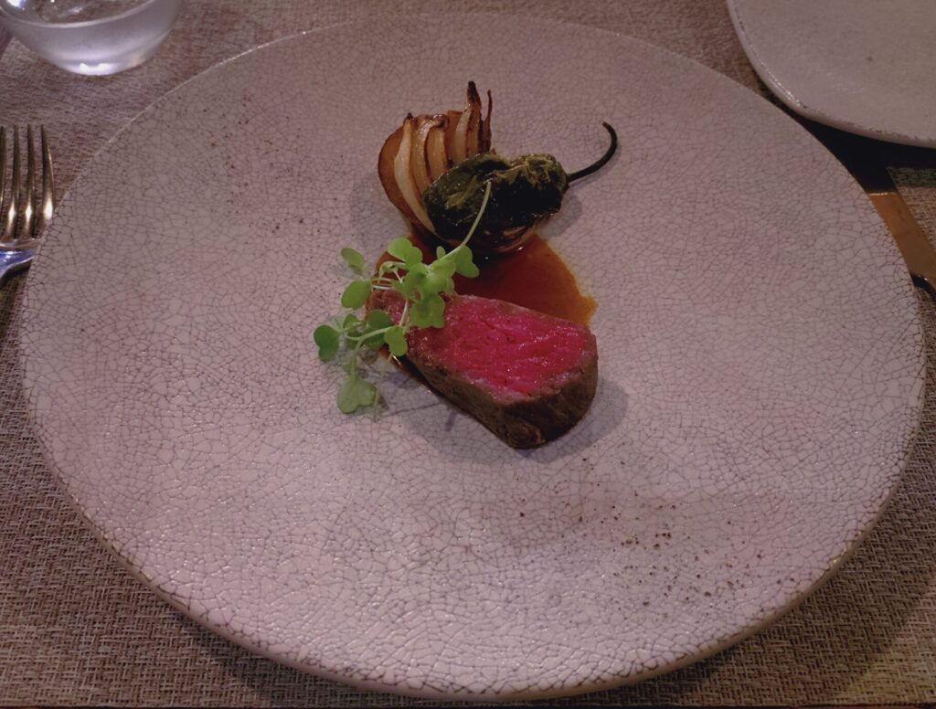Meat Course – Roasted Yamato Beef